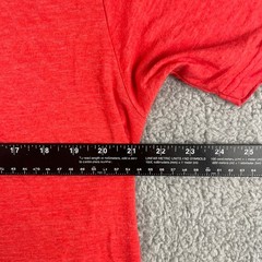 Coca Cola Men’s Large 43in Chest Red White Polyester Cotton Short Sleeve Shirt