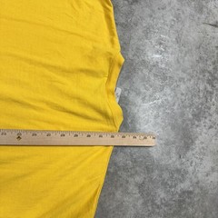 Vintage Pluma Shirt Mens Extra Large Yellow Heavyweight Made in USA 90s Crewneck