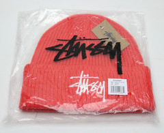 2024 STUSSY ~BASIC LOGO~ CUFF BEANIE head/gear/y2k/knit/logo/hunting/tour/intl