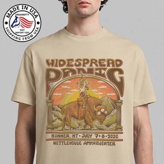 Widespread Panic Bonner Montana 2026 Kettlehouse Amphitheater July 7 8 T-Shirt