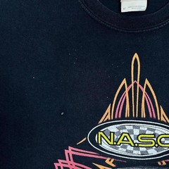 N.A.S.C. “Street Rod Nationals” Hot Rod Racing Tourist Black T-Shirt Medium