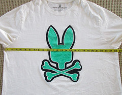 Psycho Bunny T Shirt Men’s 2XLT Crossbones Logo Preppy Smart Casual Gorpcore