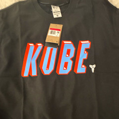 Nike Dri-FIT Kobe Bryant KOBE Graphic Print Black Crew Neck T-Shirt Mens L