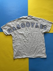Vintage 90s Gargoyles Sunglasses Eyewear T shirt Gray XL Huge Back Graphic