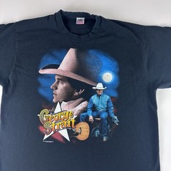 Vintage XL T Shirt George Strait Lead On Tour Single Stitch Graphic Print Tee