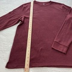 Urban Pipeline Thermal Henley Men XXL T-Shirt Long Sleeve Ultimate Supersoft 2XL