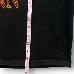 Vintage Brooks & Dunn Electric Rodeo Tour T Shirt L Black Country Concert Flames
