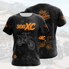 Motorcycle T-shirt / Moto Gift for KTM 300 XC Biker / Motorbike Graphic Tee
