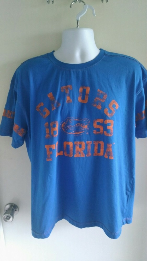 EUC, G 3 Sports, University of Florida Gators Blue T Shirt Size M NCAA Football