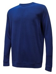 EX Seasalt Mens Blue Shallows Jackline Waffle Jersey Top S M L XL 2XL 3XL RRP£46