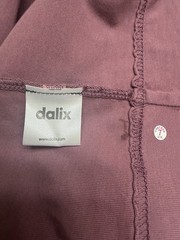 NWT Dalix Unisex Men’s L Plum 100% Cotton Loose Fit T-Shirt Short Sleeve NEW