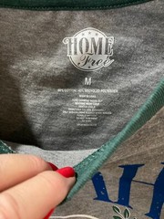 Utah T-Shirt Men’s Medium The Beehive State Home Free Raglan Sleeve Gray Green