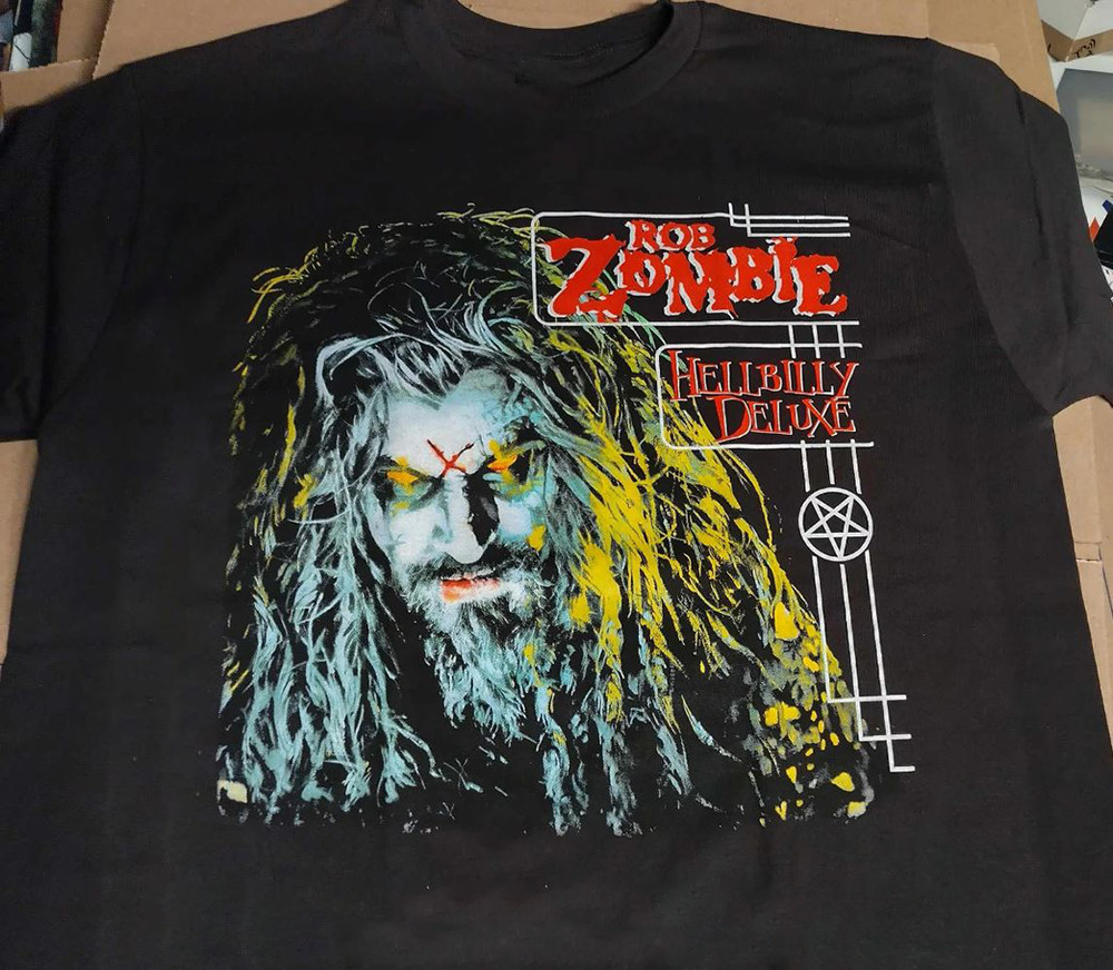 Rob Zombie Hellbilly deluxe Short Sleeve Cotton Unisex Tee Shirt BL2.1283