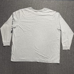 Carhartt T-Shirt Mens 4XL Gray Original Fit Long Sleeve Utility Workwear K231