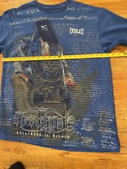 Everlast Boxing Greatness Is Within Grand Boxer Graphic T Shirt ~ L ~Royal Blue