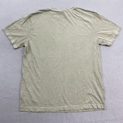 Buck Mason T Shirt Mens Large Tall Limestone Venice Wash Slub Tee Crew Neck