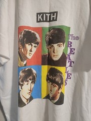 KITH x Beatles NWT 1962 Vintage Tee White Four-panel graphic size XL