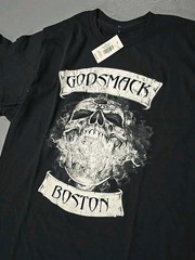 Iron Maiden Wu-Tang Godsmack Avenged Sevenfold T-Shirt 4pc Lot SZ MED (ii)