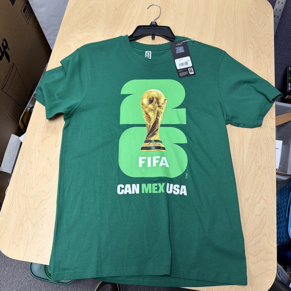 FIFA World Cup Official Licensed Outerstuff T-Shirt NWT Soccer Fan Tee SIZE M