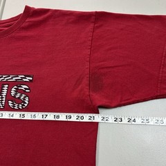 Vans Skate Shirt Men’s Size Large Checkered Logo Graphic Red Spell Out Cotton