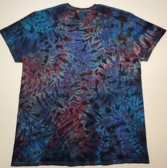 Handmade Tie Dye T-Shirt Unisex Size XL Multicolor Scrunch Design Gildan Tee NEW