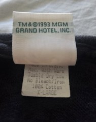 Vintage 1999 Mike Tyson vs Francois Botha MGM Grand Boxing T-Shirt Black XL