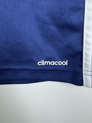 adidas Men’s Navy climacool Short Sleeve Shirt Size Large