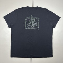 Grundens Fisherman Skull Graphic T Shirt Men’s Size XL Black Sportsman Outdoors