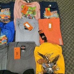 Harley-Davidson Dealership Mens T-Shirts – Bulk Resellers Lot Size 5XL 15pcs NWT