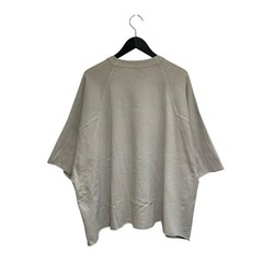 ENTIRE STUDIOS ES2487 T-Shirt Ivory L Short Sleeve Heavy Dart 1713