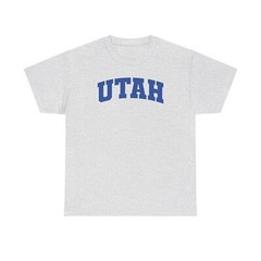 Utah Shirt Gifts Tshirt Tee Crew Neck Short Sleeve