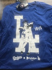 Hololive Night 2025 Dodgers Shirt MEDIUM – Irys