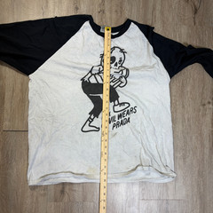 The Devil Wears Prada Metalcore 3/4 Sleeve Shirt White Black XL Band Merch