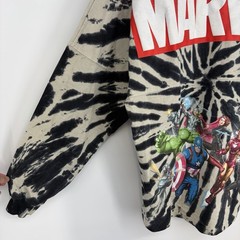 Marvel Avengers Tie Dye Shirt Mens XL Oversized Super Hero Spirit Jersey Disney