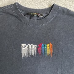 Teddy Fresh Shirt Mens Medium Black Tee Center Logo Short Sleeve Youtube H3H3