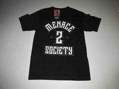 Rufnek Menace 2 Society T Shirt Sz S Movie Film Hughes Brothers Streets Hood New