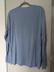 Old Navy Men’s L “Led Zeppelin” Long Sleeve Graphic T-Shirt -Light Blue