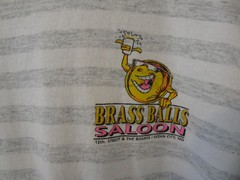 Vintage Brass Balls Saloon Men’s T-Shirt Size XL Ocean City MD