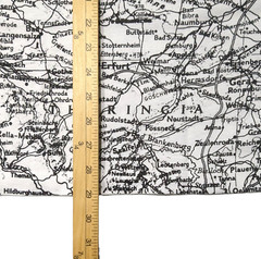 New Vintage Germany Map SCREEN STARS USA T Shirt XL All Over Print Puff Graphic