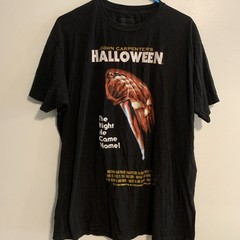 John Carpenter’s Halloween T Shirt Mens XL Horror Movie Graphic T-Shirt Black