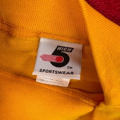 HIGH 5 SPORTSWEAR Men’s Yellow XL Mock Neck Long Sleeve T-Shirt Syberg’s