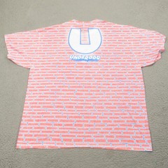 VINTAGE Cartoon Shirt 2XL Mens The Underdog Show AOP Y2K All Over Print THIN tee
