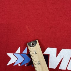 Vintage Mecca 90s T Shirt Size XXL Hip Hop Logo Red Made in USA