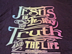 Three Jesus shirts L/XL Unisex: Two Gildan, Shaka Active/ Two are New.