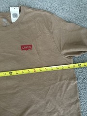 Levi’s Men’s Large Graphic Logo Quality T-Shirt Size Crew Neck Short Sleeve New
