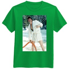 Classic Christmas Road Trip Movie Inspired Holiday Humor Irish green T-Shirt