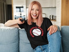 Men & Womans Baseball Season T shirt Funny Baseball Cool Novelty Tees Humor
