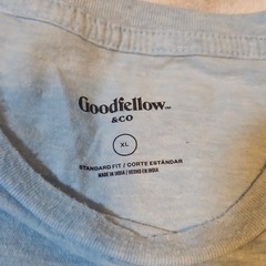 Goodfellow & Co Men’s XL 3x Short Sleeve T-Shirts Light Blue Gray Beige Crew V-…