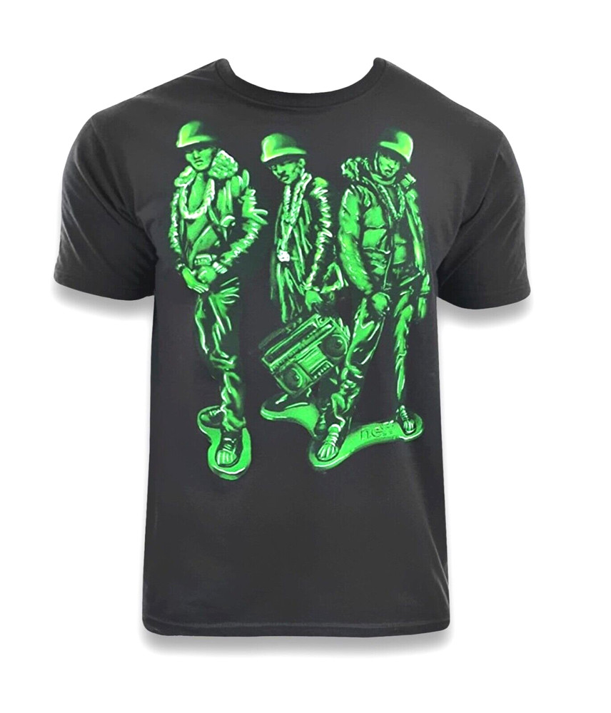 Neff Run Green Tee / T-Shirt / Shirt – NWT Mens Size Large Black – #45188-D1