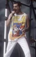 Freddie Mercury Betty Boop Wembley Stadium Tank